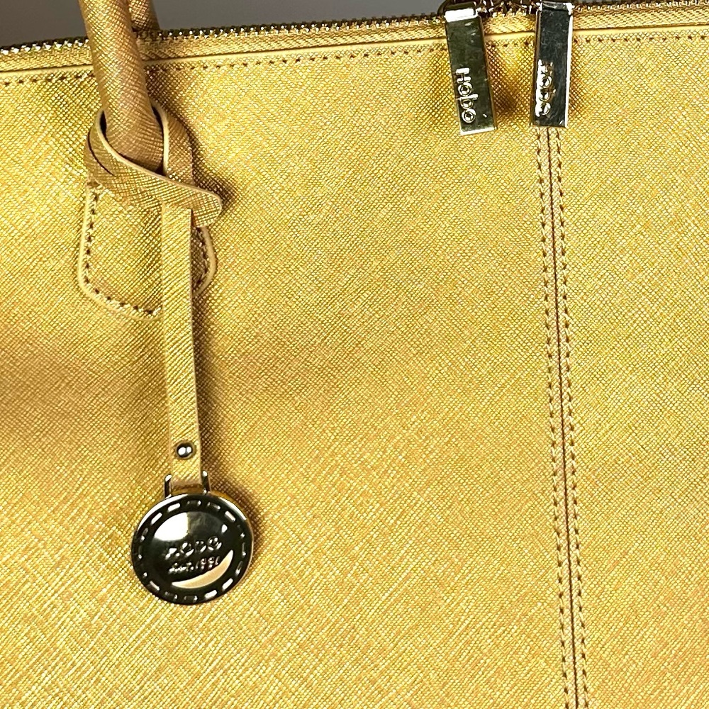 Hobo Vintage Gold Hand Bag 70’s Style Shoulder Bag‎ Retro - Picture 5 of 11
